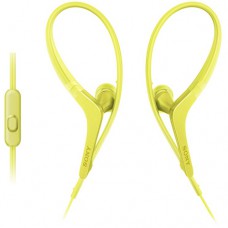 Fone de Ouvido Esportivo Estereo Intra-Auricular com Microfone Amarelo - Sony